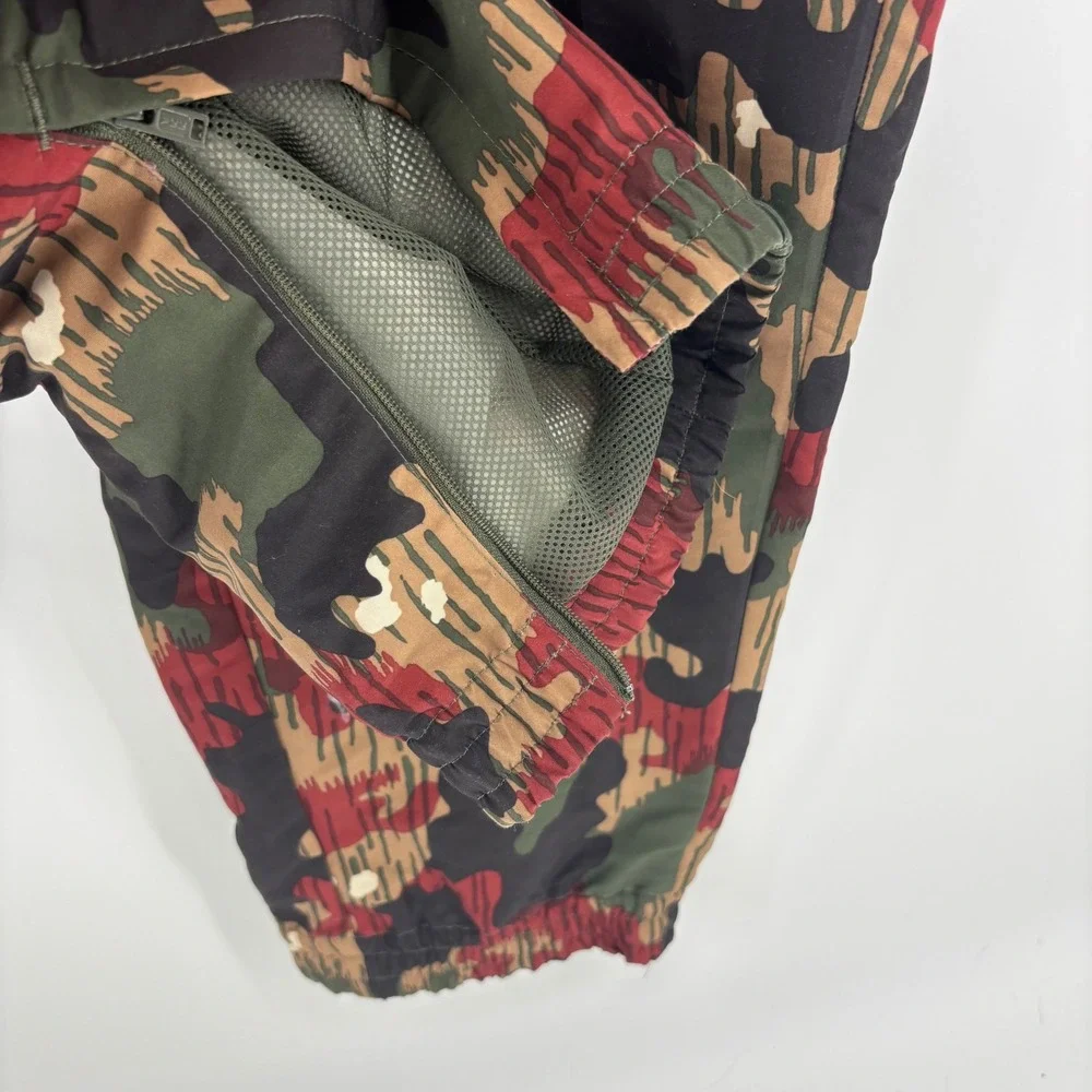 Adidas x Pharrell Williams Men XXL Camo Hu Hiking Windpants Zip Pockets‎ Lined